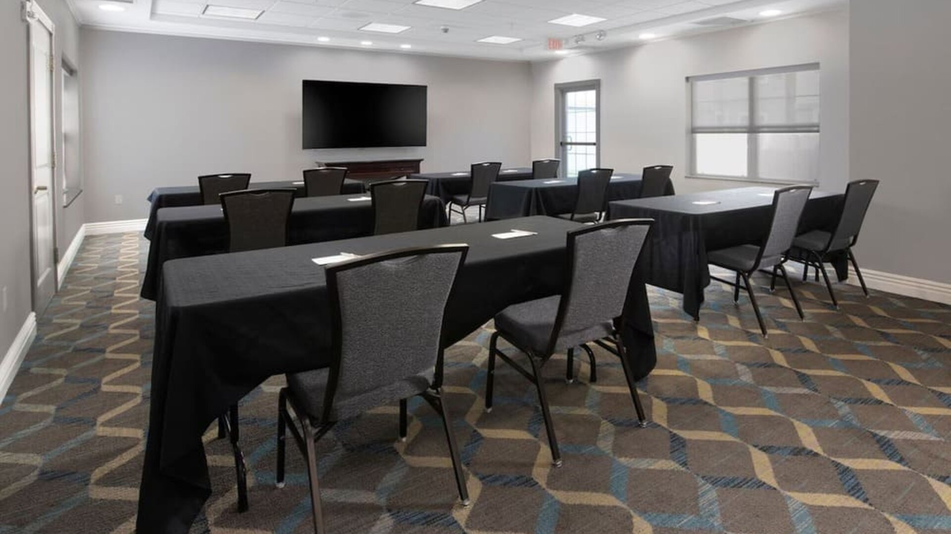 Professional meeting room at Residence Inn By Marriott Bentonville Rogers.
