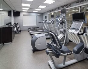 Fitness facility available at Fairfield Inn & Suites Kansas City Overland Park.