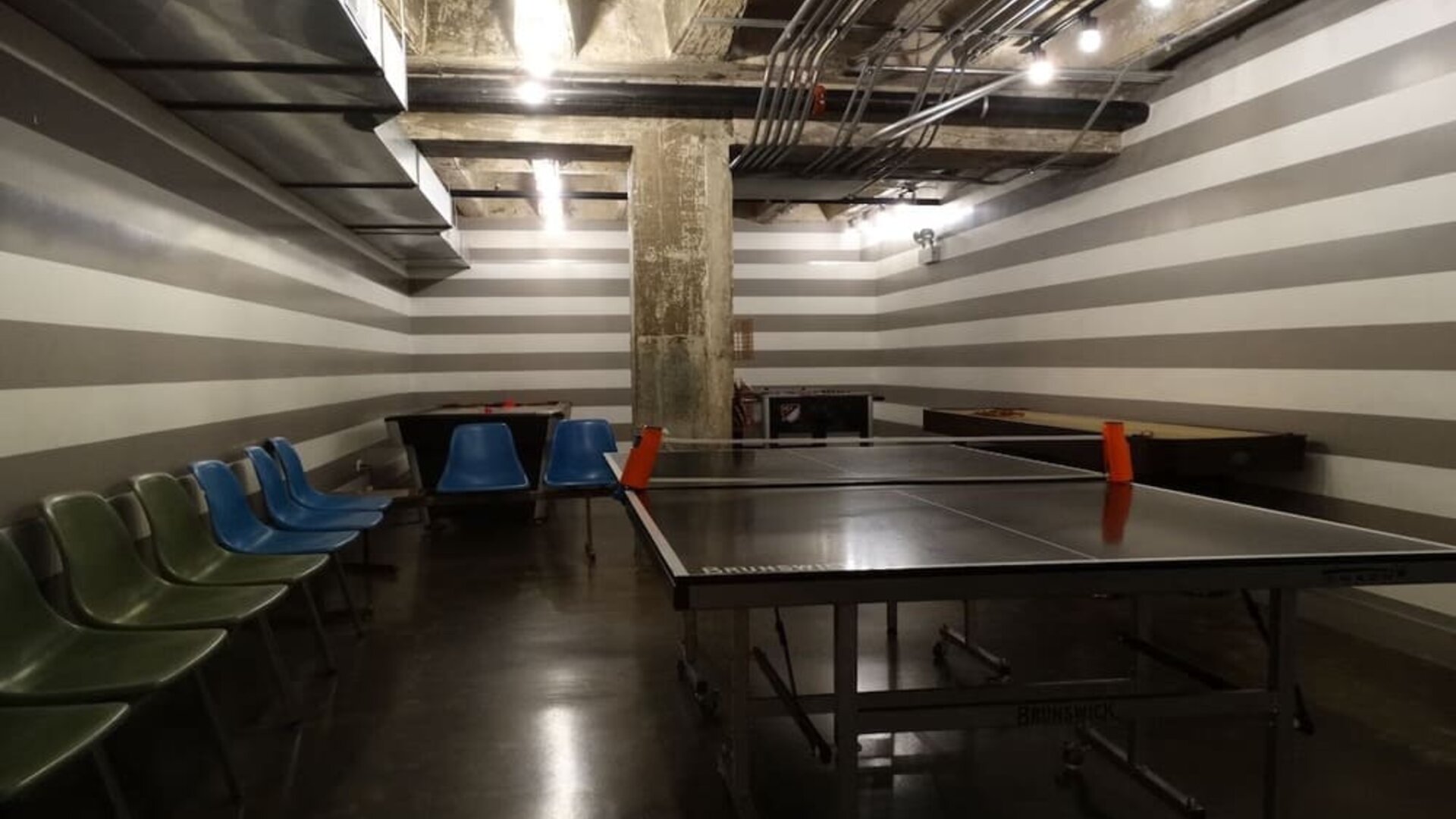 Game room available at The Chicago Hotel Collection River North.