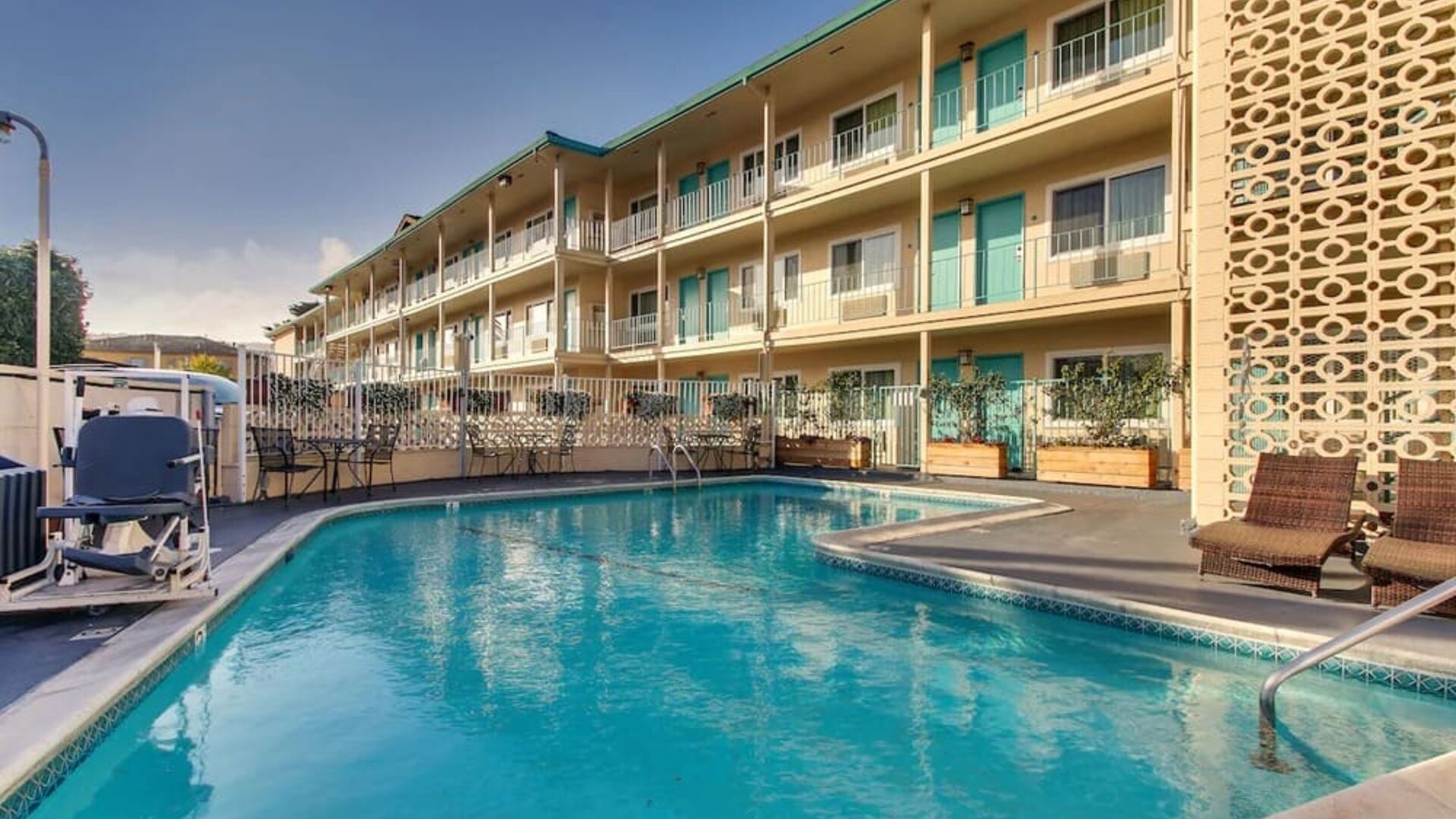 Refreshing outdoor pool at The Stevenson Monterey.