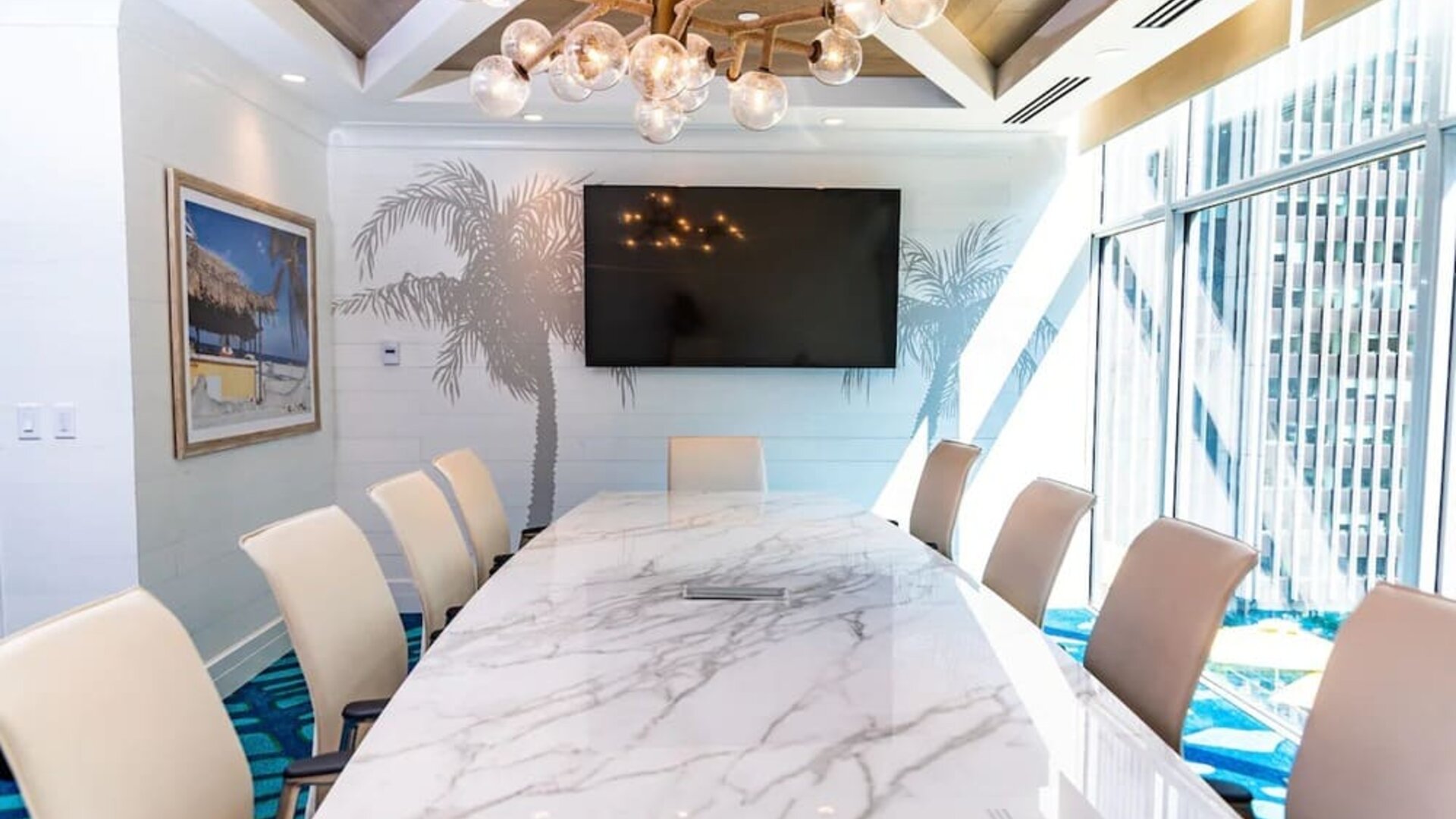 Meeting room at Margaritaville Resort Times Square.