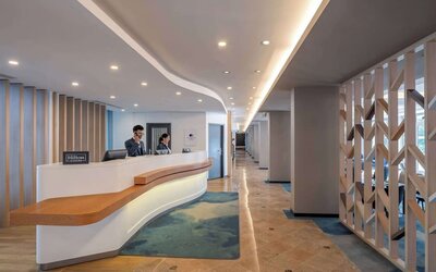 Reception hall at DoubleTree By Hilton Paris Bougival.