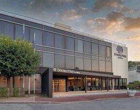 Hotel parking available at DoubleTree By Hilton Paris Bougival.