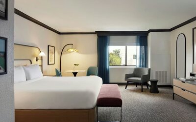 Day use room with natural light at Renaissance Boca Raton Hotel.
