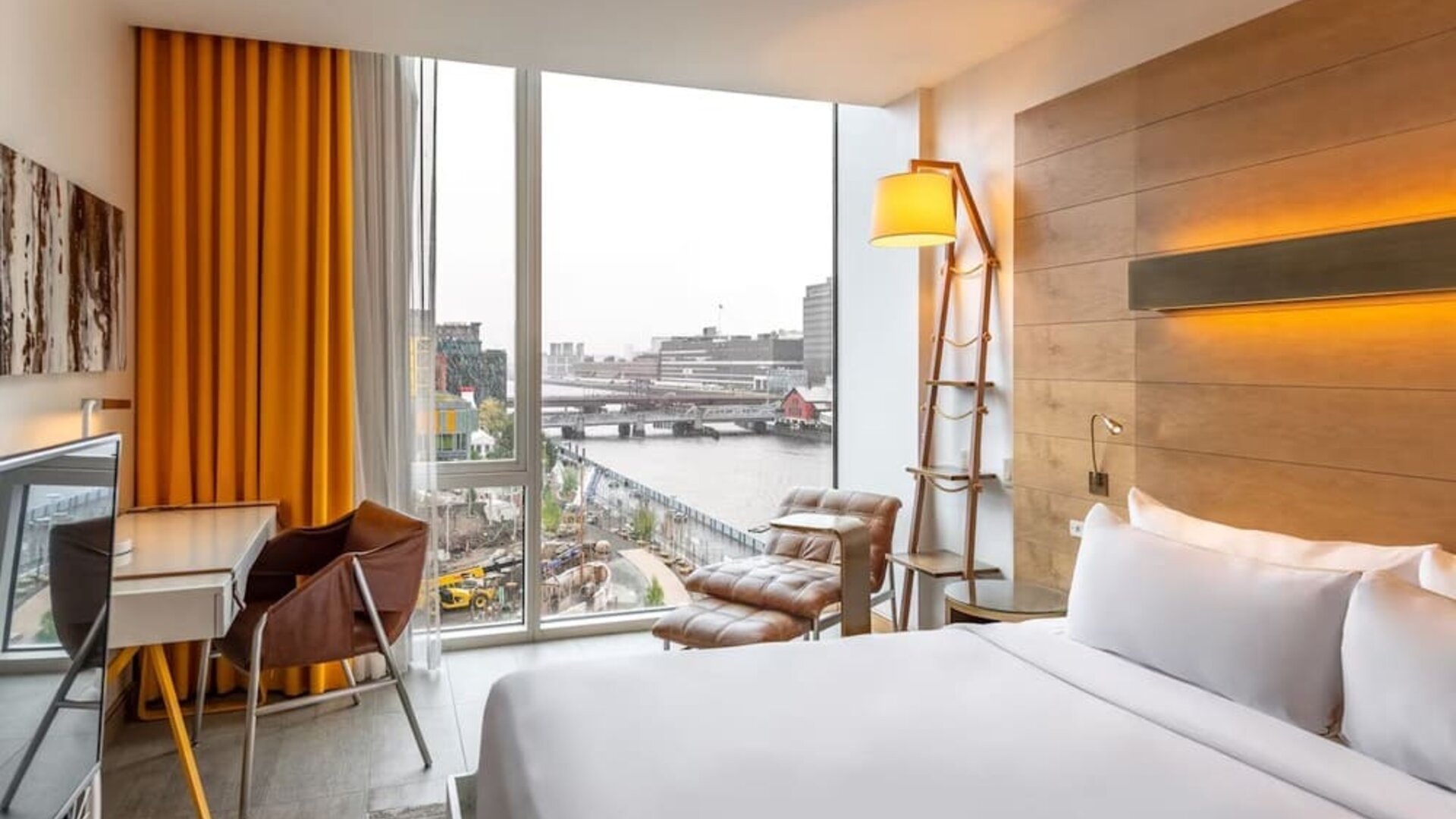 Day use room with natural light at The Envoy Hotel, Autograph Collection.