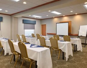 Meeting room at Hampton Inn & Suites Providence/Smithfield.