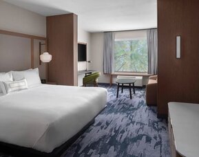 Day use room with living area at Fairfield Inn & Suites By Marriott Kenosha Pleasant Prairie.