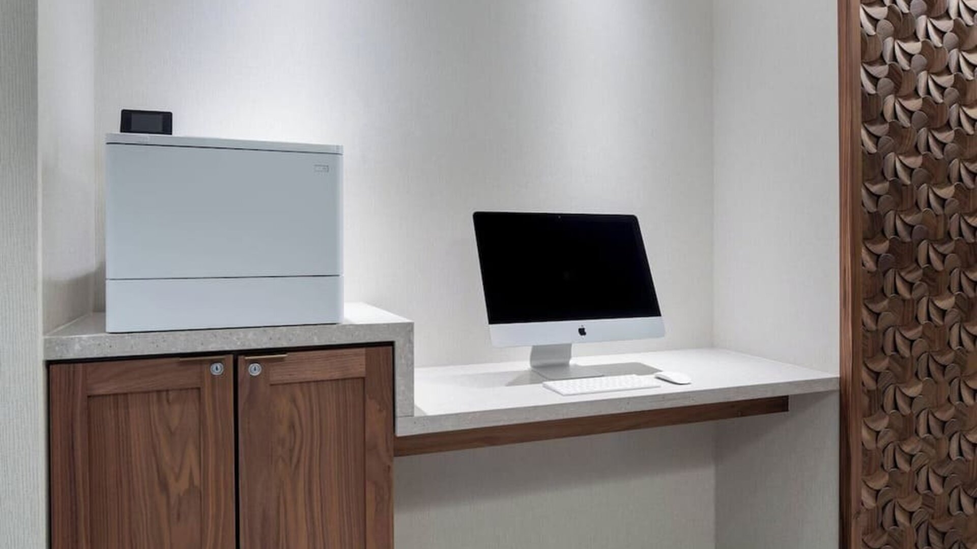 Business center available at Fairfield Inn & Suites By Marriott Kenosha Pleasant Prairie.