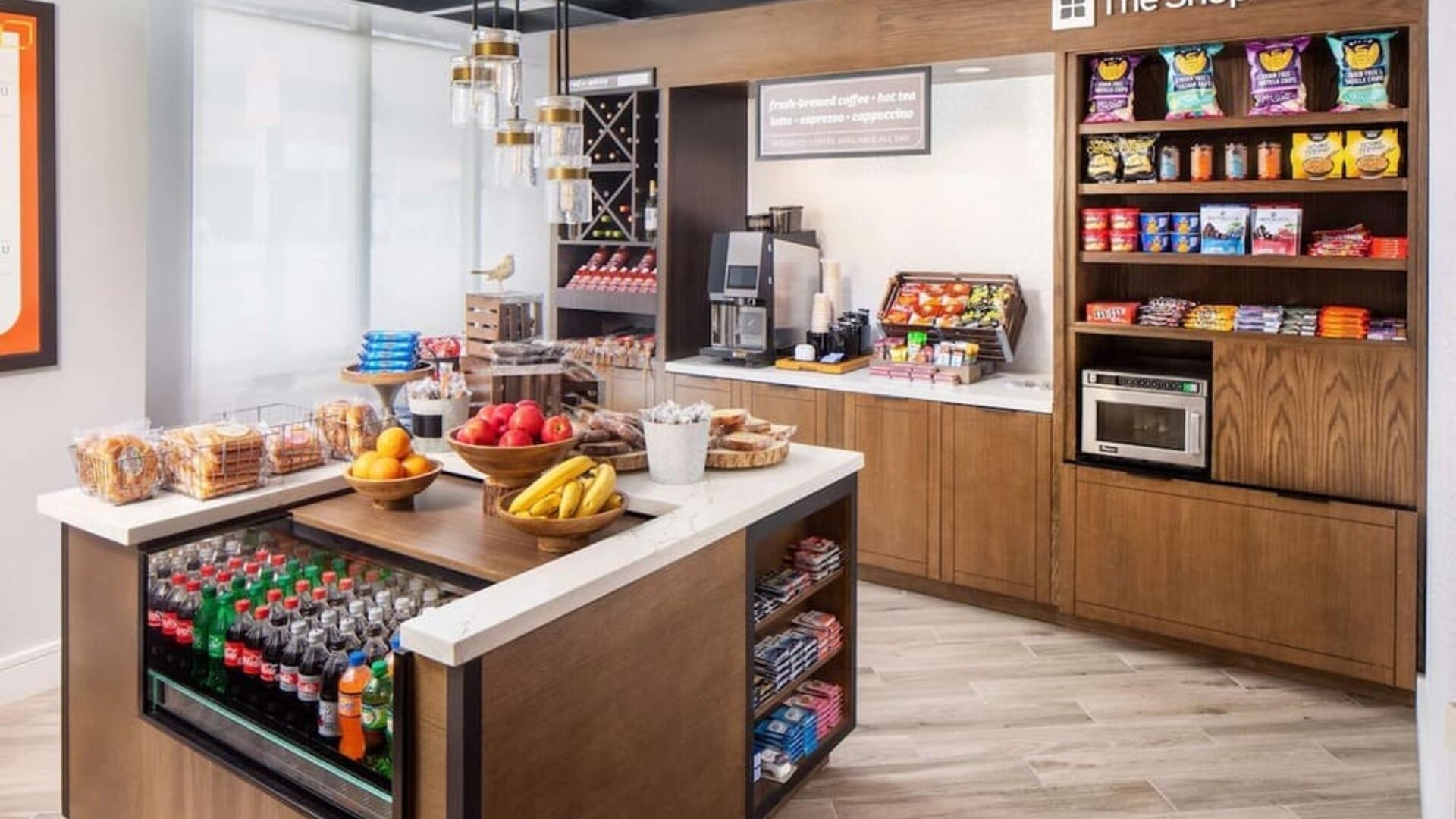 Convenience store at Hilton Garden Inn Washington DC Downtown.