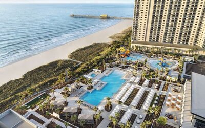 7 outdoor pools available  at Embassy Suites By Hilton Myrtle Beach Oceanfront Resort.
