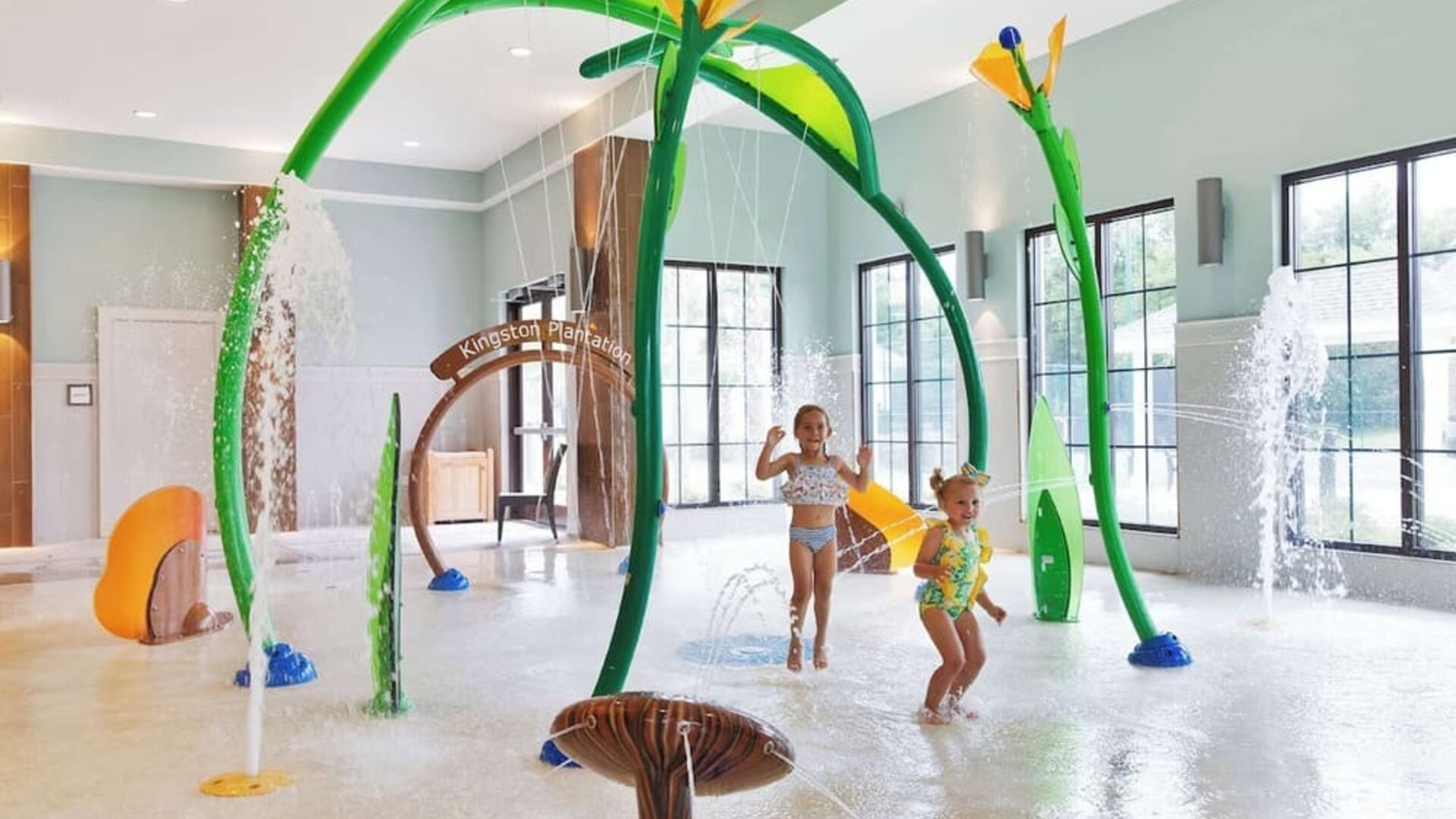 Children's area at Embassy Suites By Hilton Myrtle Beach Oceanfront Resort.