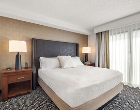 Day use room with natural light at Embassy Suites By Hilton Los Angeles International Airport South.