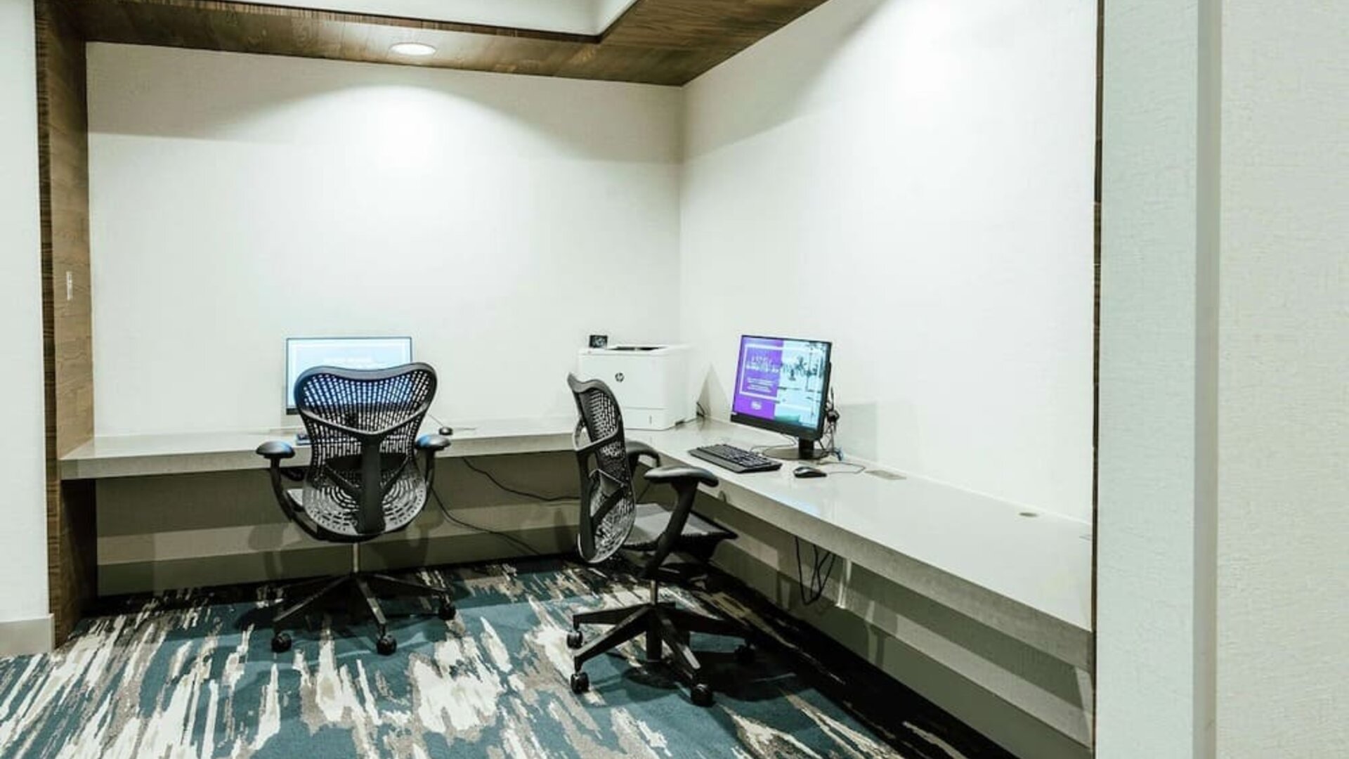 Business center available at Hilton Garden Inn Denver Union Station.