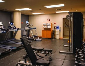 Fitness center available at DoubleTree By Hilton Tulsa - Warren Place.