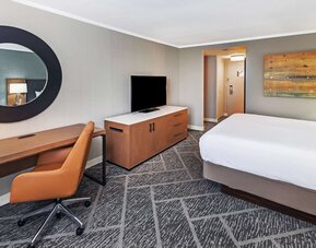 Day use room with work desk at DoubleTree By Hilton Tulsa - Warren Place.