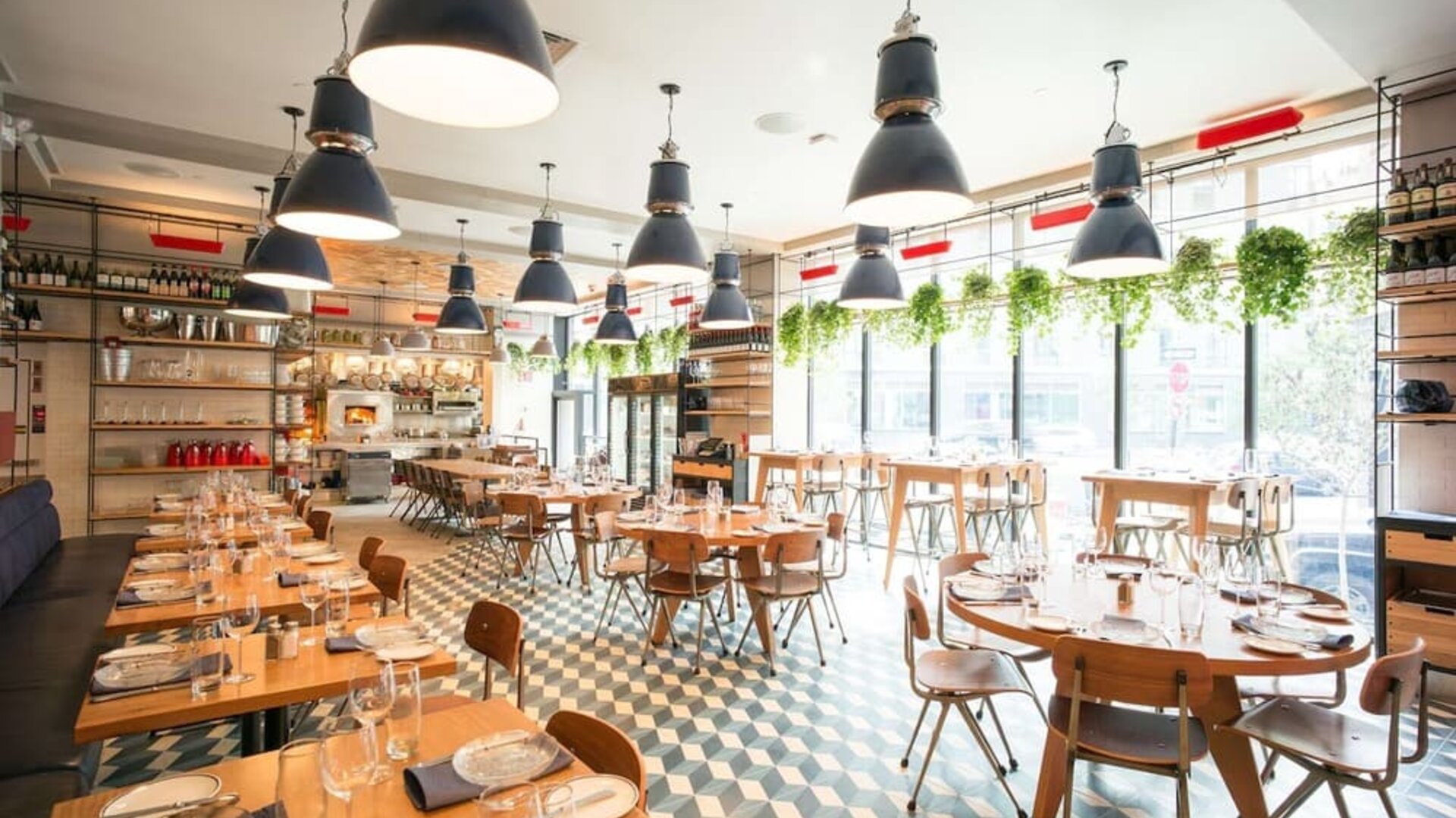 Dining area at Arlo SoHo.