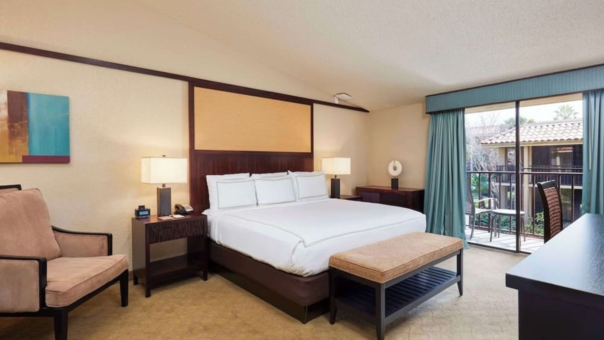 Day use room with balcony at DoubleTree By Hilton Orlando At SeaWorld.
