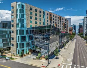 Exterior view of The Art Hotel Denver.