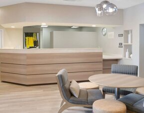 Reception at Sonesta ES Suites Fort Worth Fossil Creek.