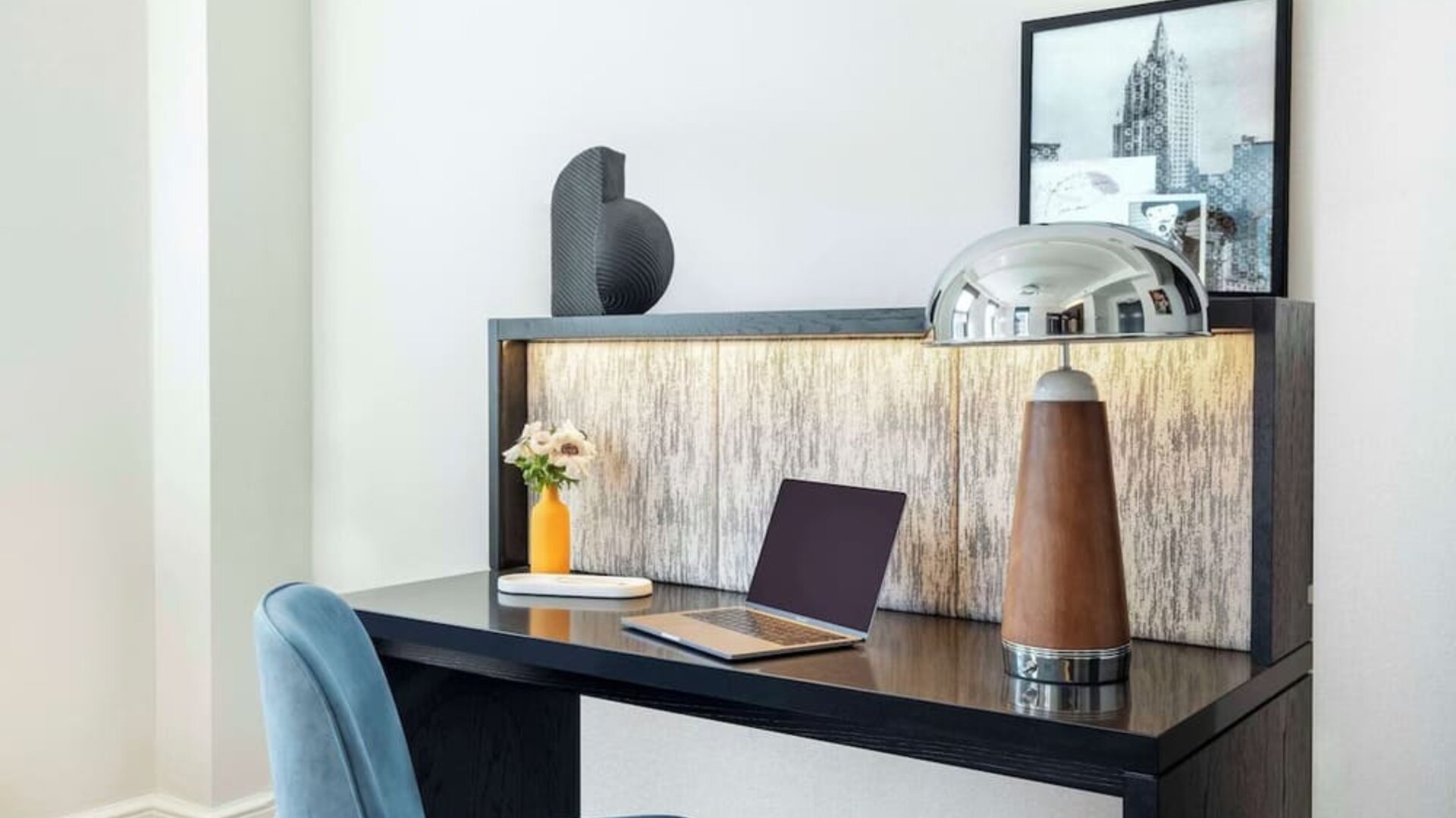 Day room's work desk at The Benjamin Royal Sonesta New York.