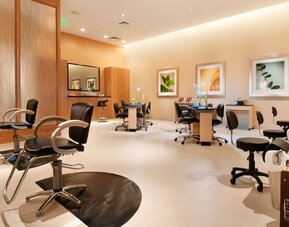 Full-service spa available at Hilton Orlando.
