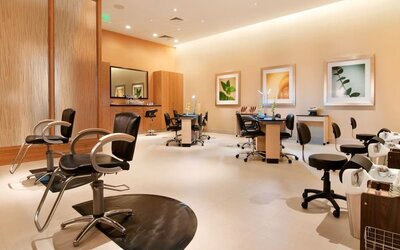 Full-service spa available at Hilton Orlando.
