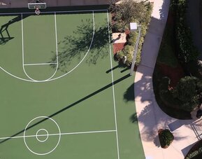 Basketball court at Hilton Orlando.