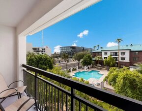 View from room balcony at Sonesta Select Tempe Downtown.
