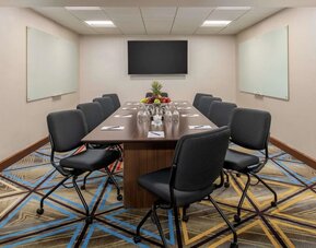 Meeting room at Hilton Bellevue.