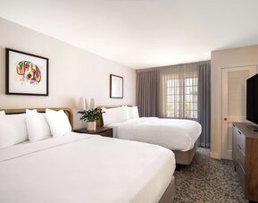 Day use twin room at Sonesta ES Suites Austin The Domain Area.