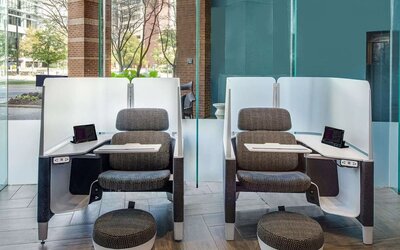 Executive lounge at Sonesta Columbus Downtown.