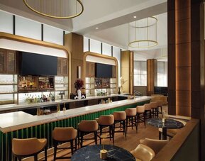 On site bar at Sonesta White Plains Downtown.