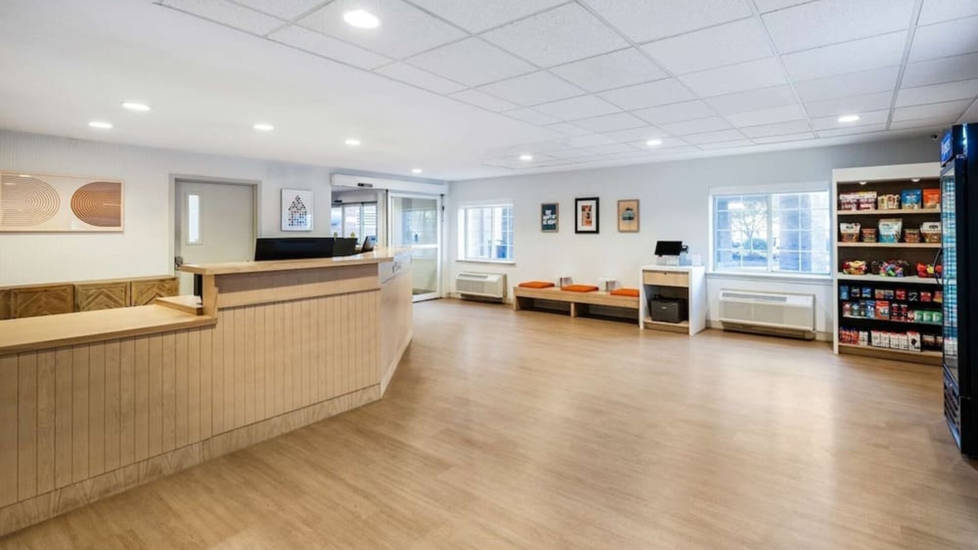 Reception at Sonesta Simply Suites Jersey City.