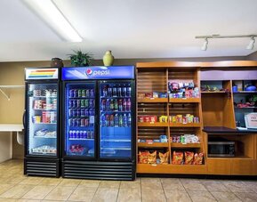 Convenience store at Sonesta Simply Suites St Louis Earth City.