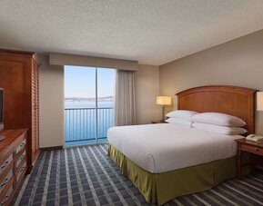 Day use room with harbour view at Embassy Suites By Hilton San Francisco Airport Waterfront.