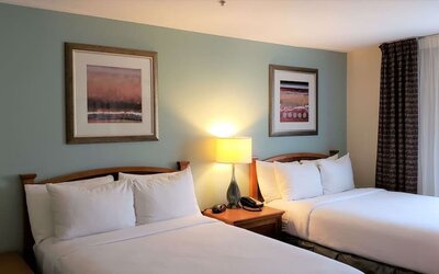 Day use twin room at Sonesta ES Suites San Antonio Northwest - Medical Center.
