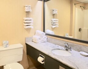 Day room with private bathroom at Fairbanks Inn.