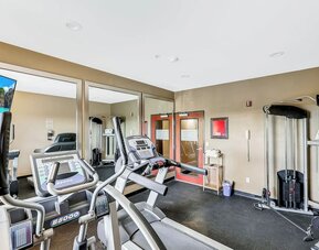 Fitness center at Quality Inn & Suites Liberty Lake - Spokane Valley.
