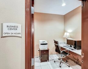 Business center at Quality Inn & Suites Liberty Lake - Spokane Valley.