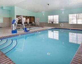 Indoor pool at Quality Inn & Suites Liberty Lake - Spokane Valley.