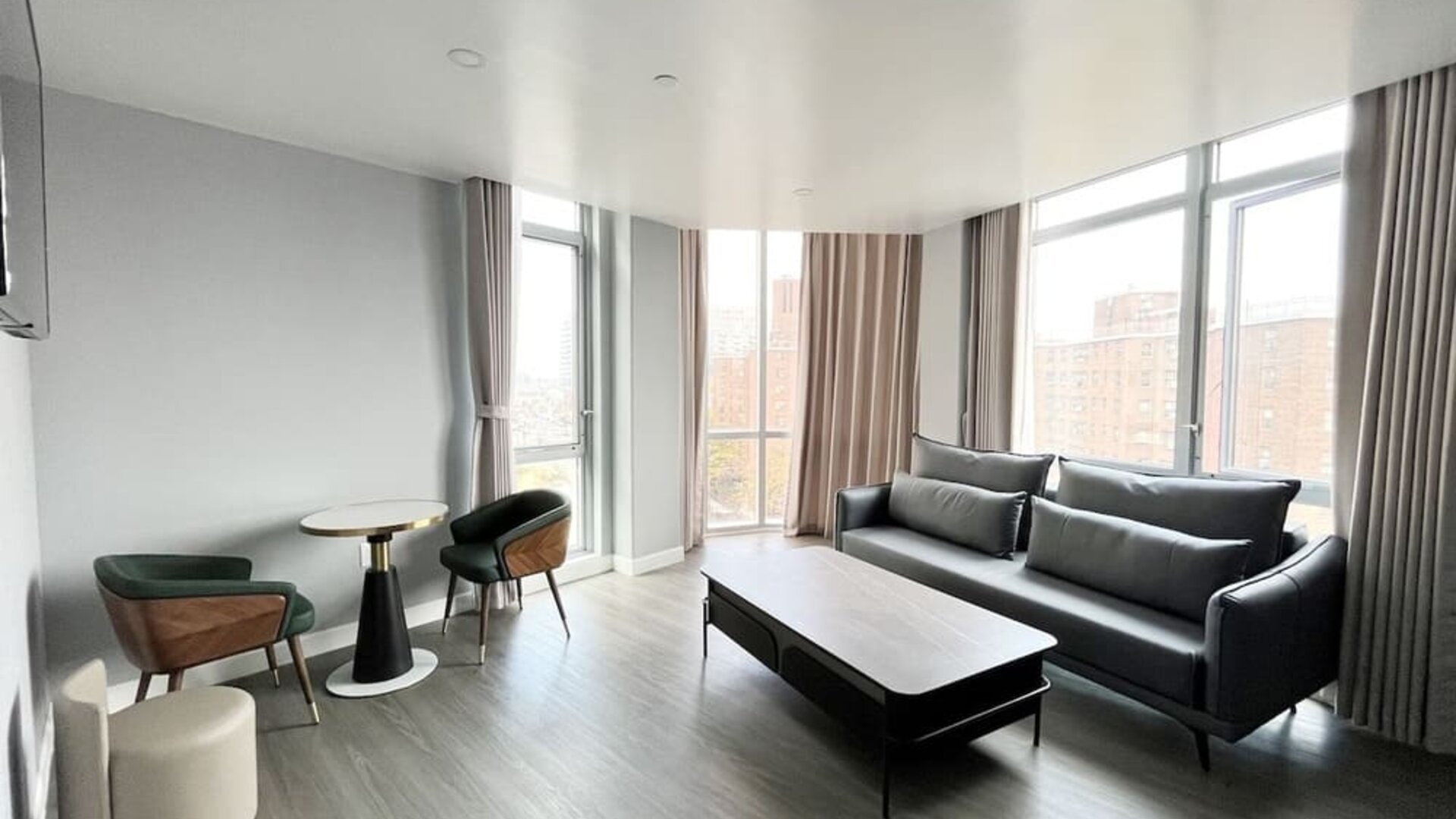 Day use suite's lounge area at Starlight Hotel.