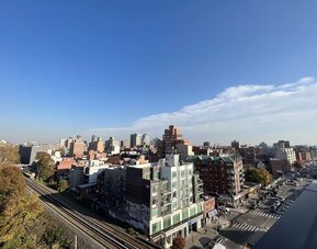 View from room at Starlight Hotel.