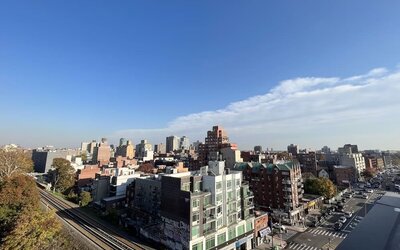 View from room at Starlight Hotel.