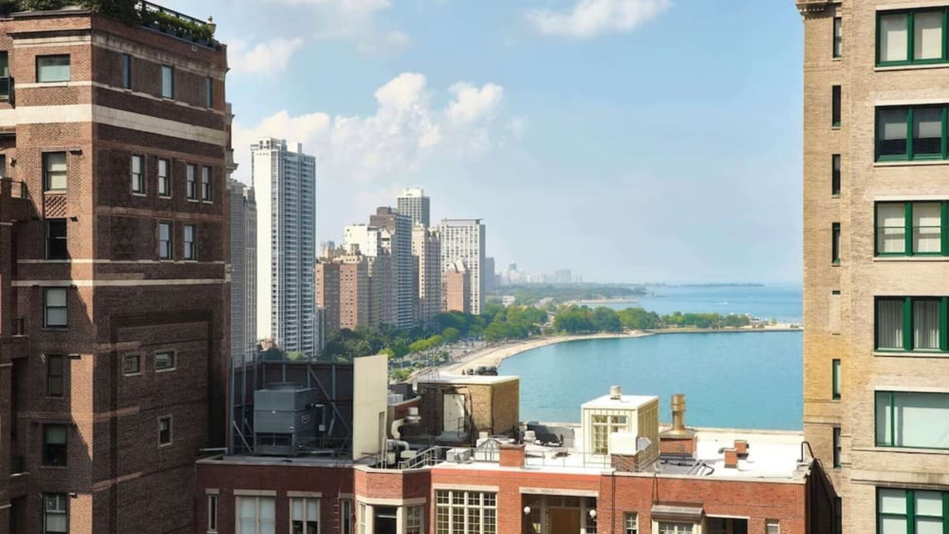 View from room at Sonesta ES Suites Chicago Downtown Magnificent Mile - Medical.