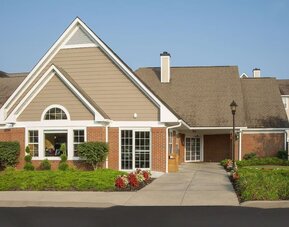 Entrance at Sonesta ES Suites Charlottesville University.