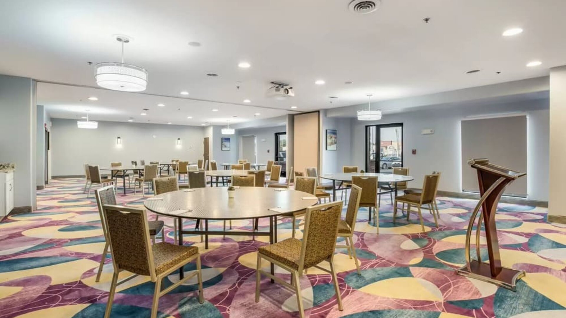 Meeting room at The Leo Collection, An Ascend Collection Hotel.