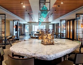 Dining area at New York Hilton Midtown..
