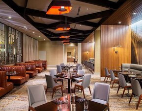 On-site restaurant at Hilton Minneapolis.