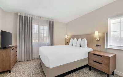 Standard day use room at Sonesta ES Suites Dulles Airport.