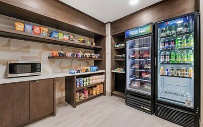 Convenience store at Sonesta ES Suites Dulles Airport.